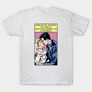 Comic Couple Get Married T-Shirt